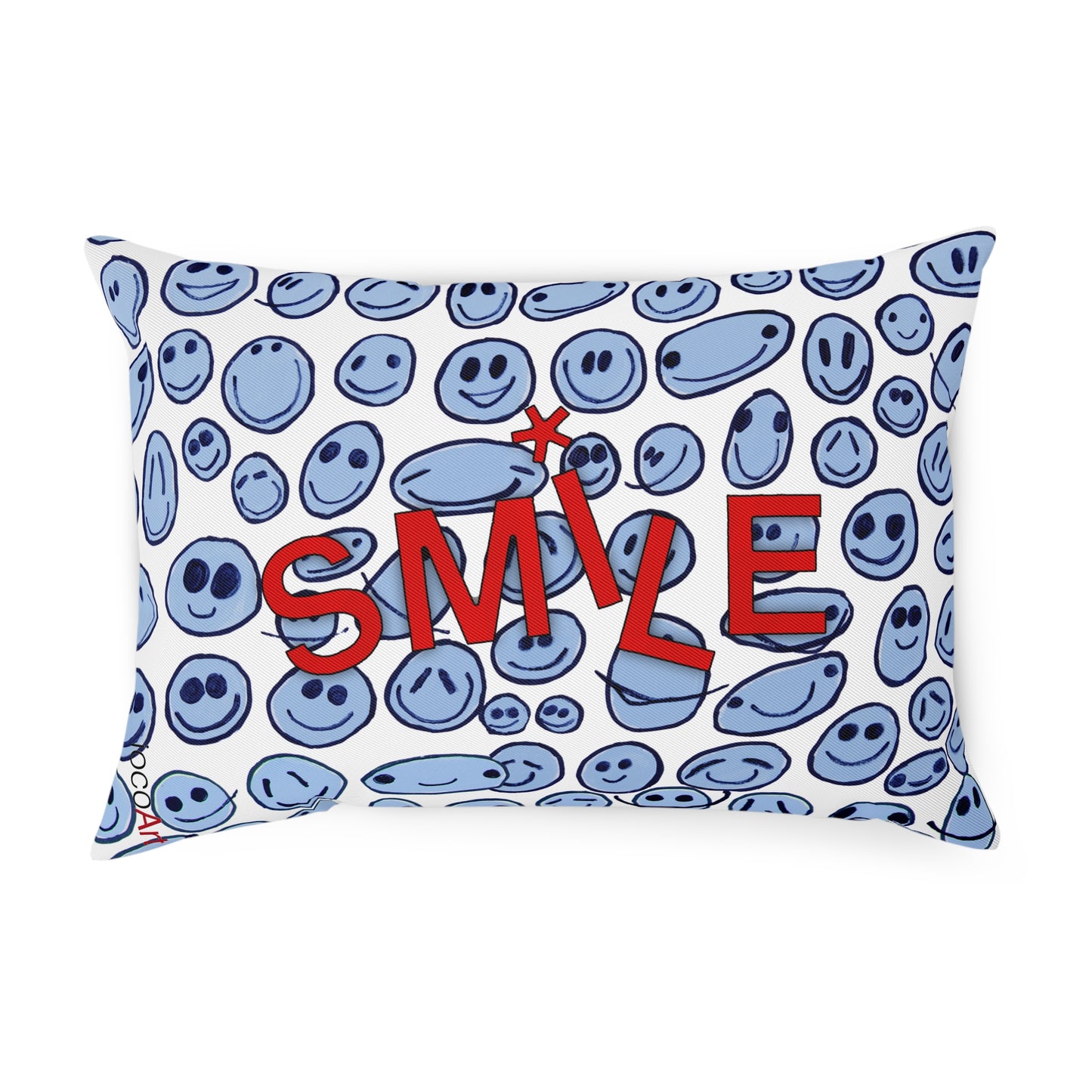 BLUE SMILES - Cushion