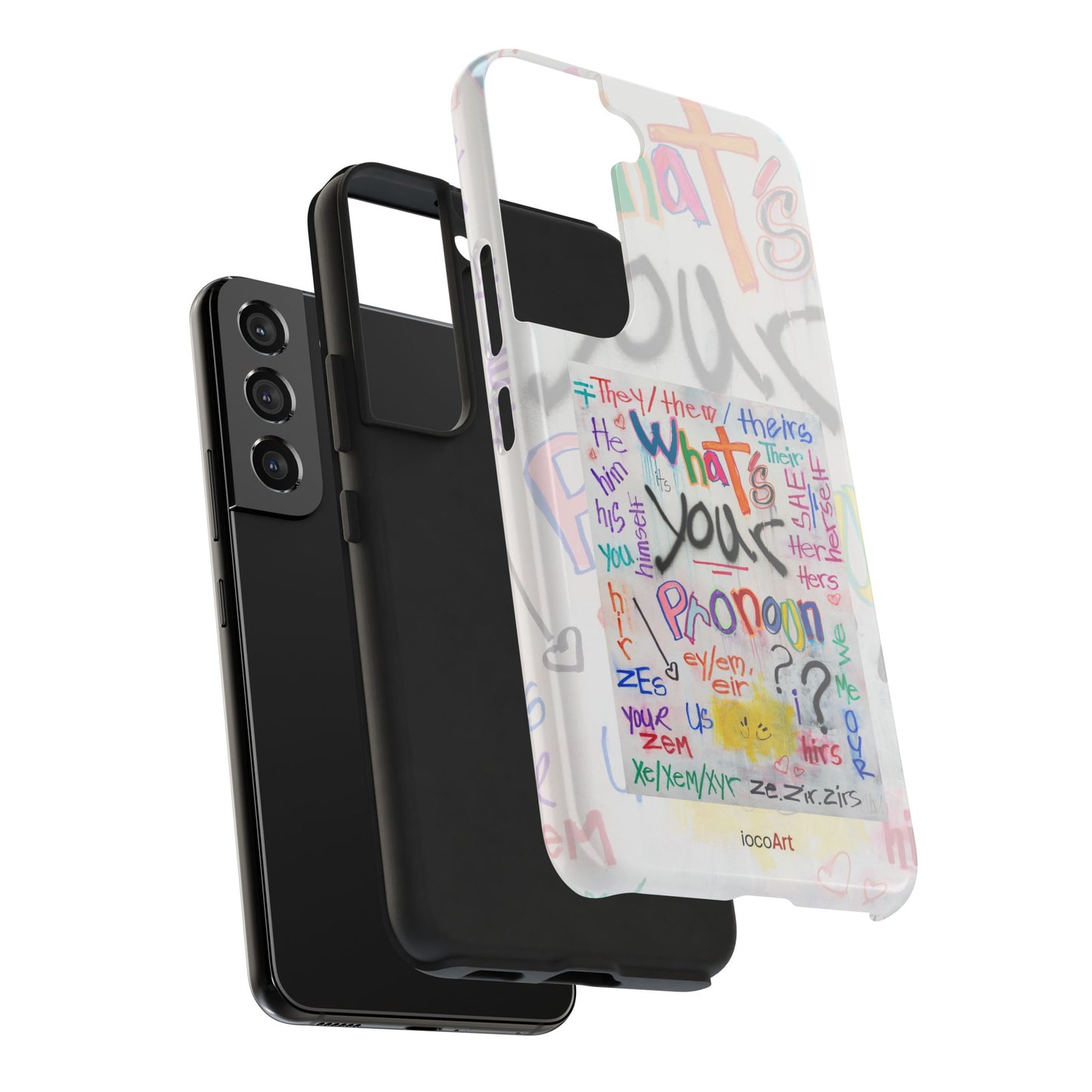 What's your Pronoun - Tough Phone Cases
