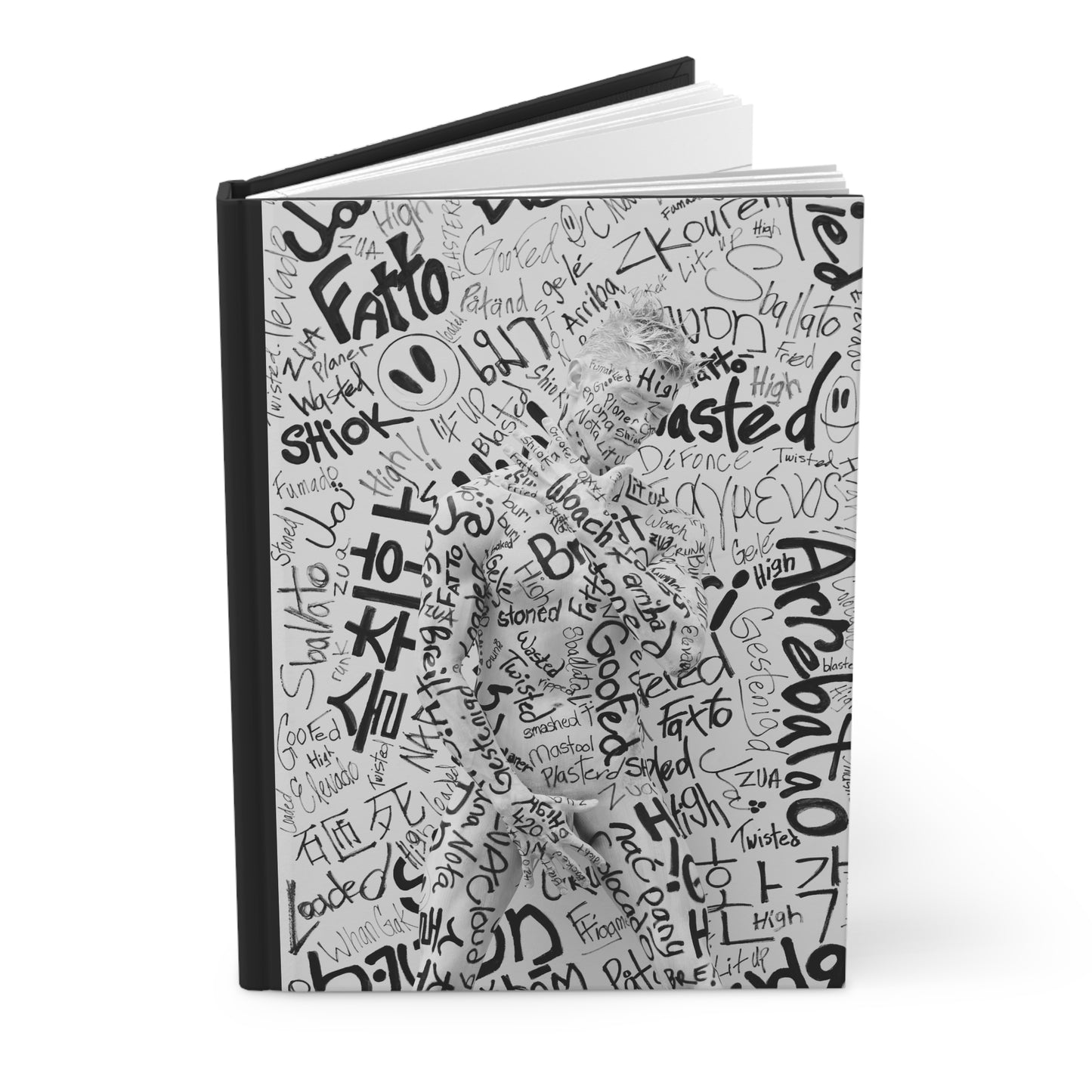 HIGH Around the World, Male - Hardcover Journal Matte