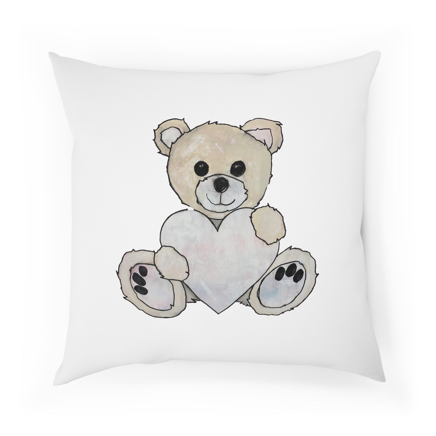 Teddy Bear, Blonde - Cushion