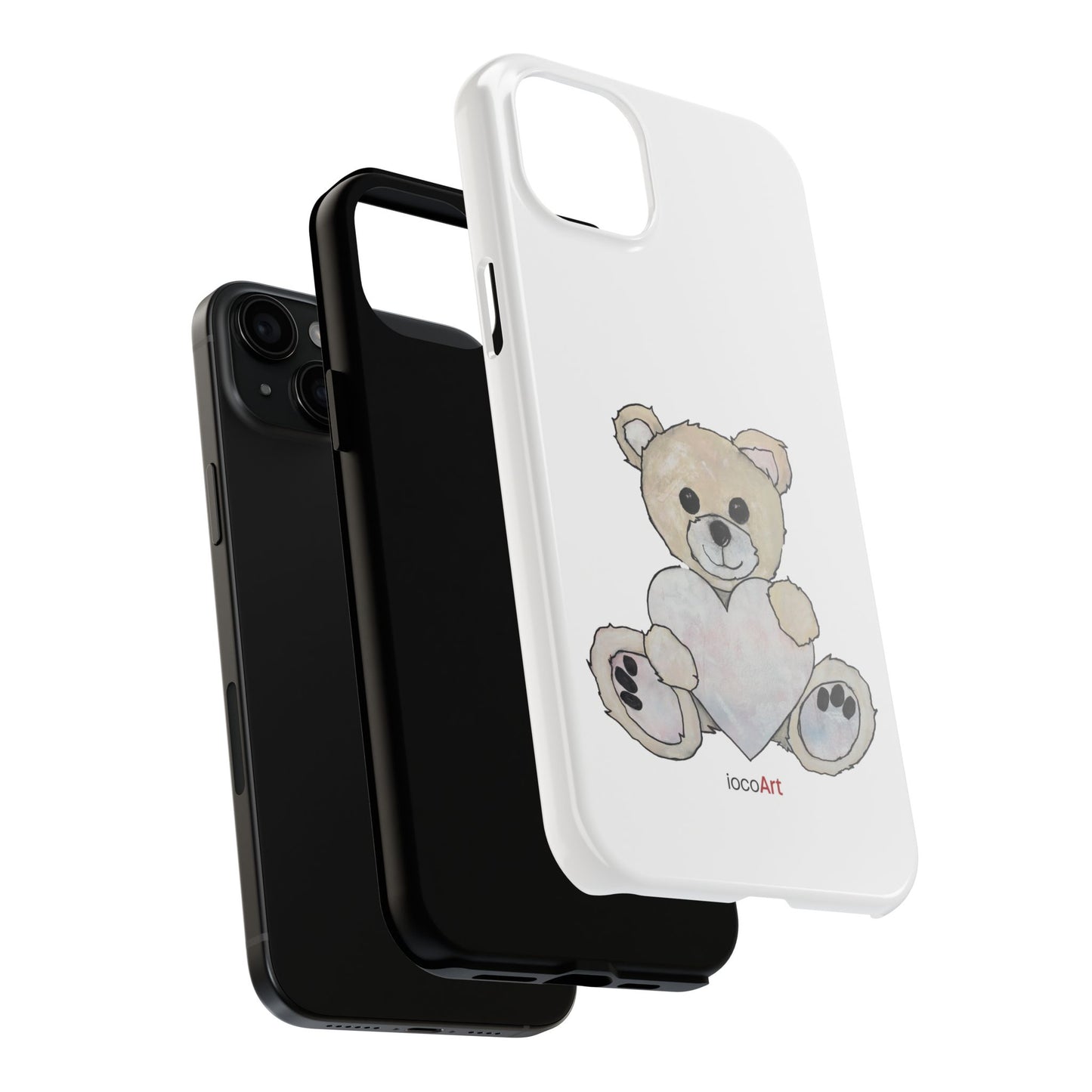 Teddy Bear, Blonde - Tough Phone Cases