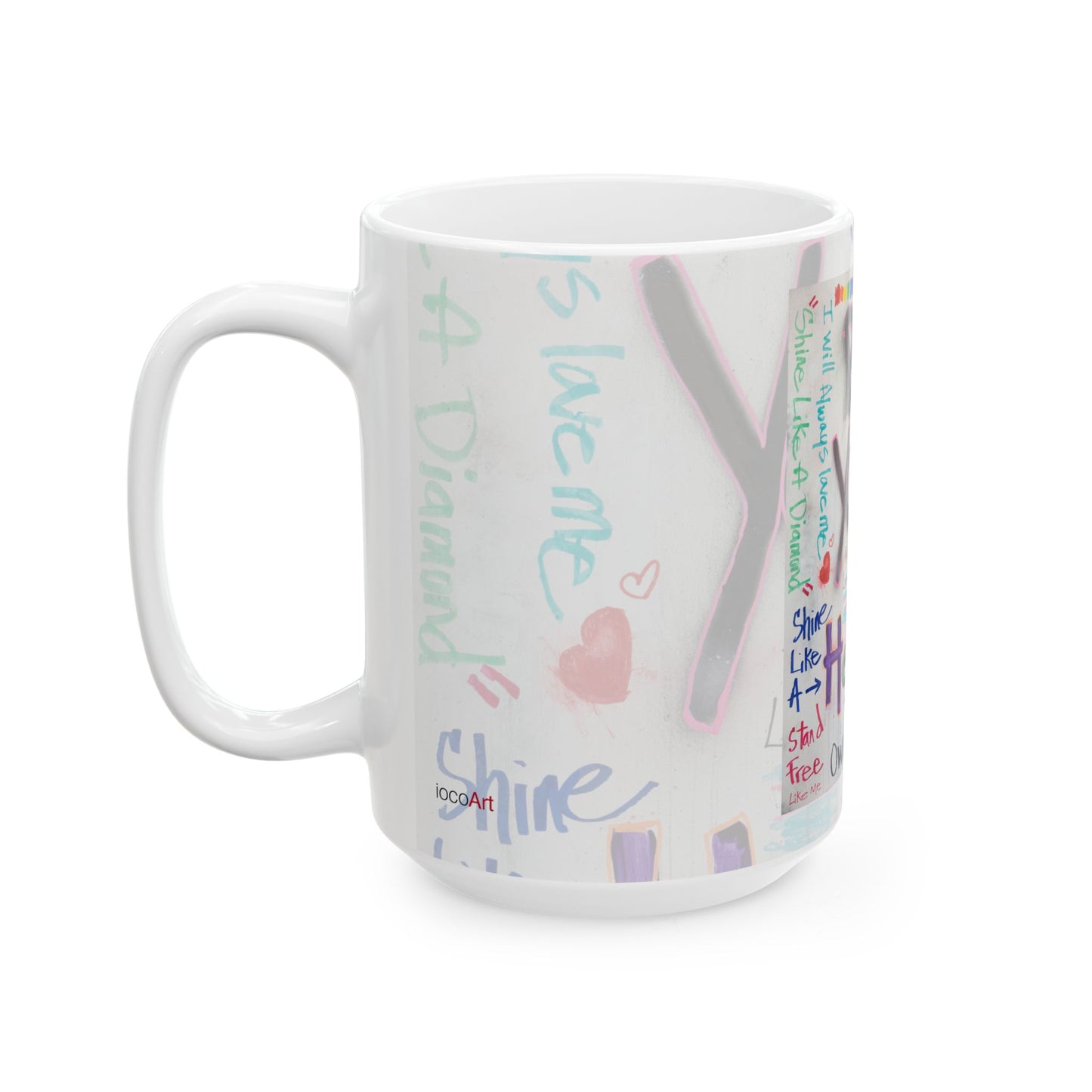 Be your own Hero - Ceramic Mug, (11oz, 15oz)