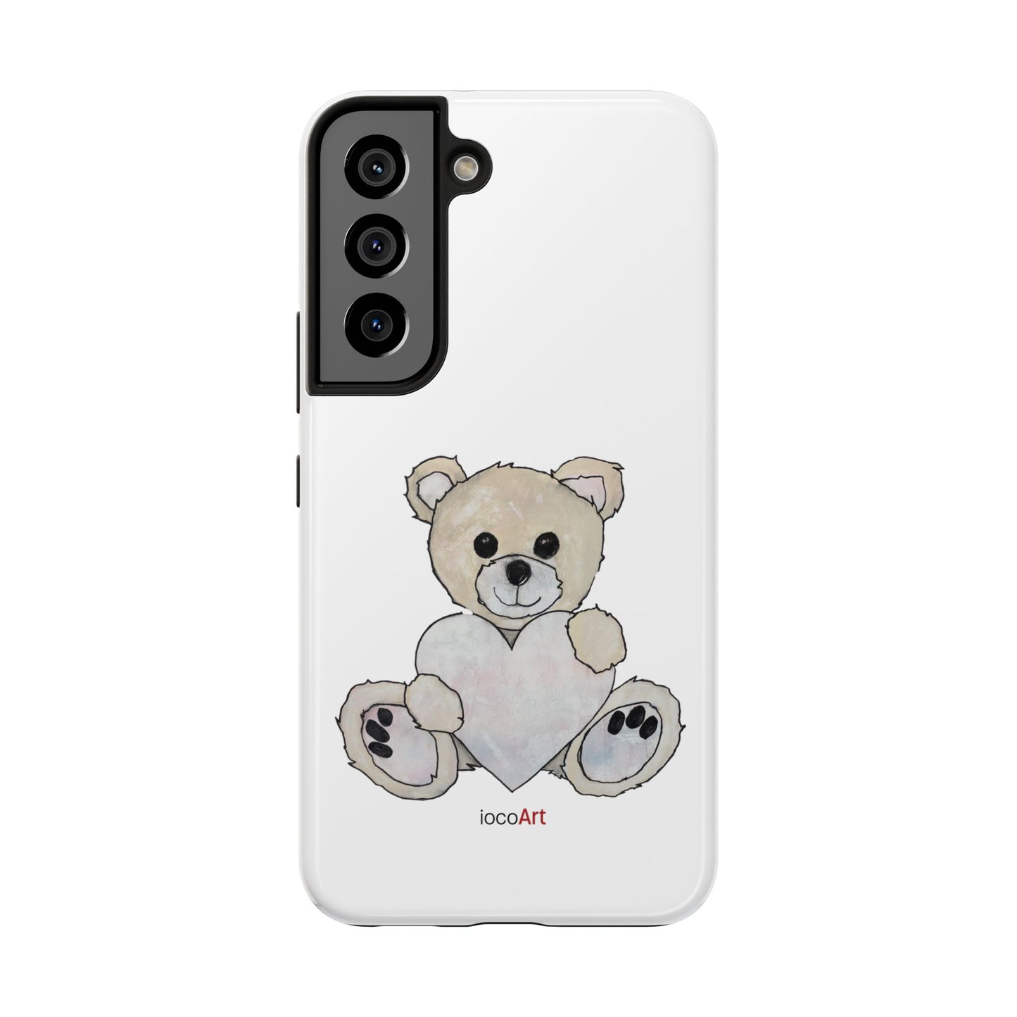 Teddy Bear, Blonde - Tough Phone Cases
