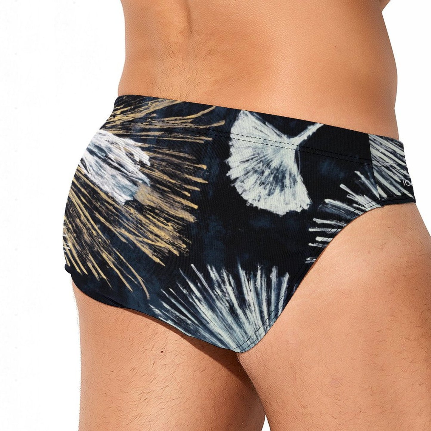 Midnight Palms - Men's Swim Briefs