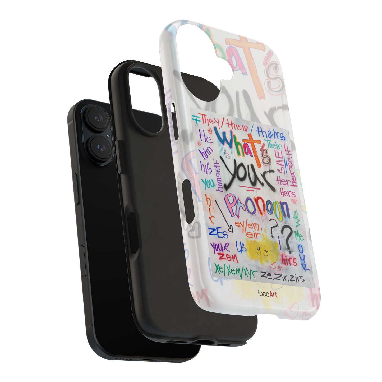 What's your Pronoun - Tough Phone Cases