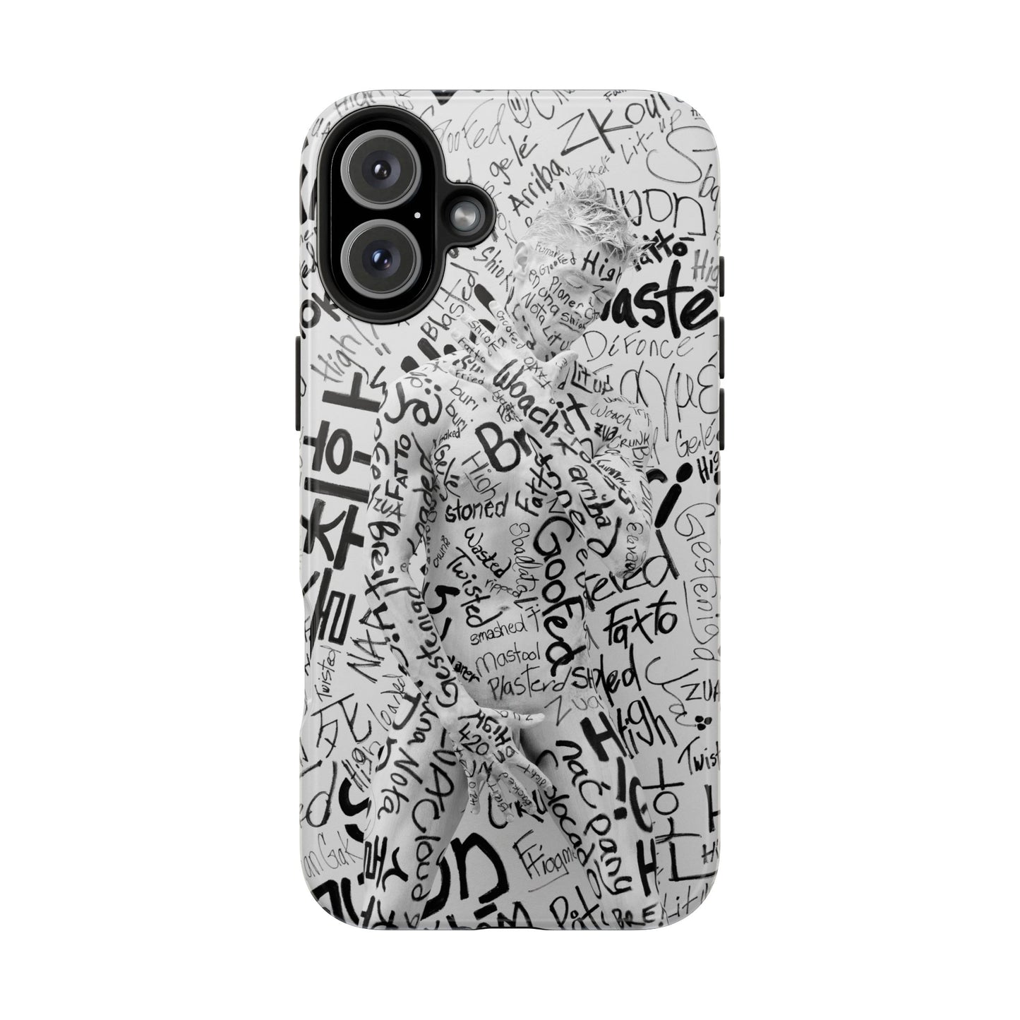 High Around the World Male - Tough Phone Cases