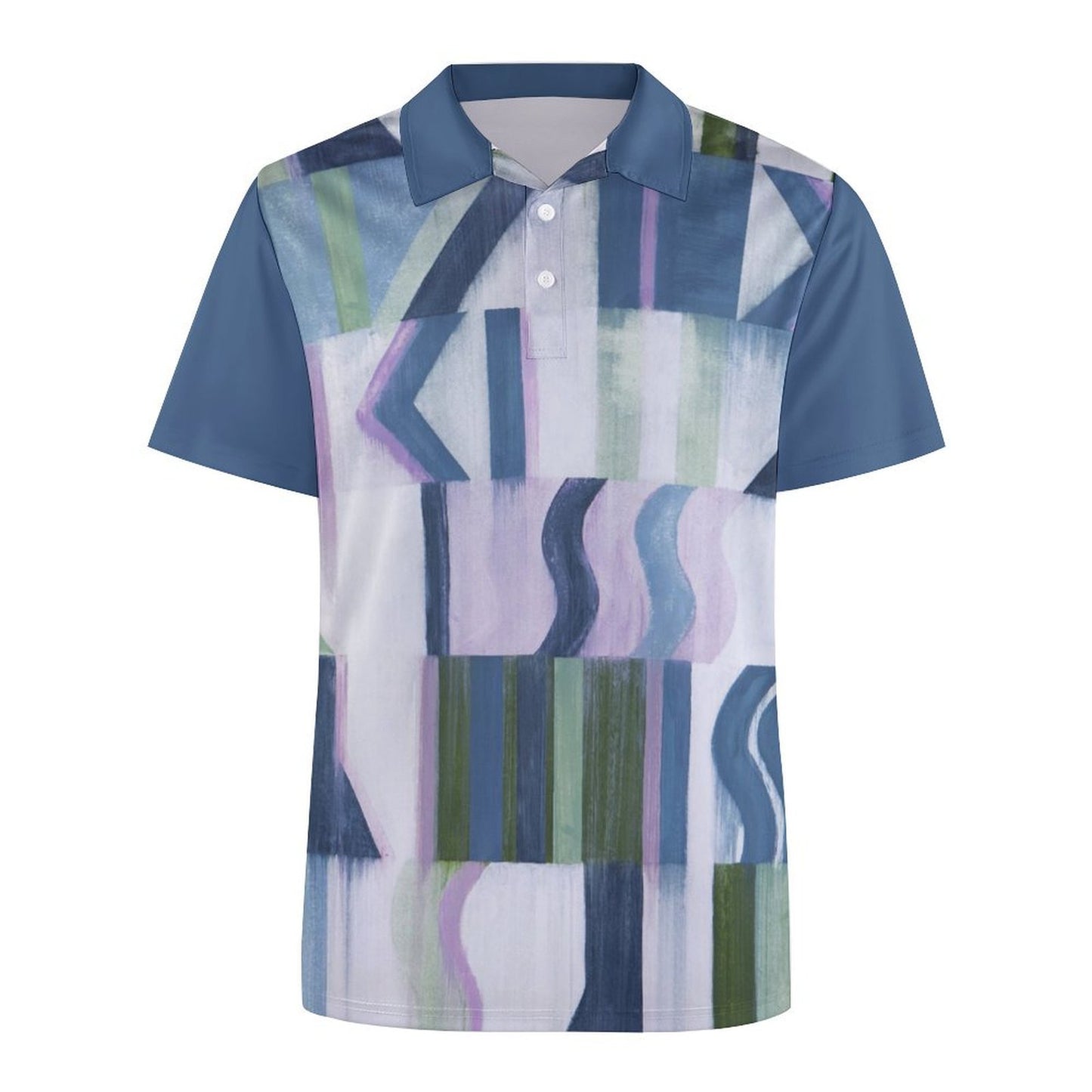 Spring Inlays-Men's Polo Shirt