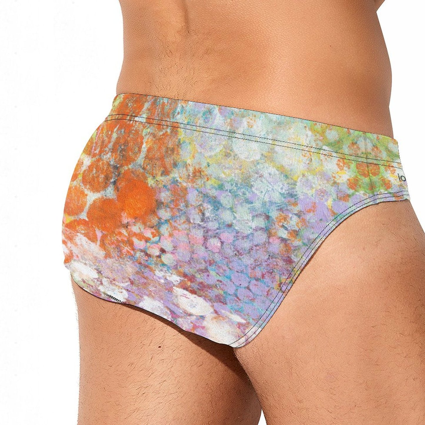 Flickering Sequence l - Mens Swim Briefs