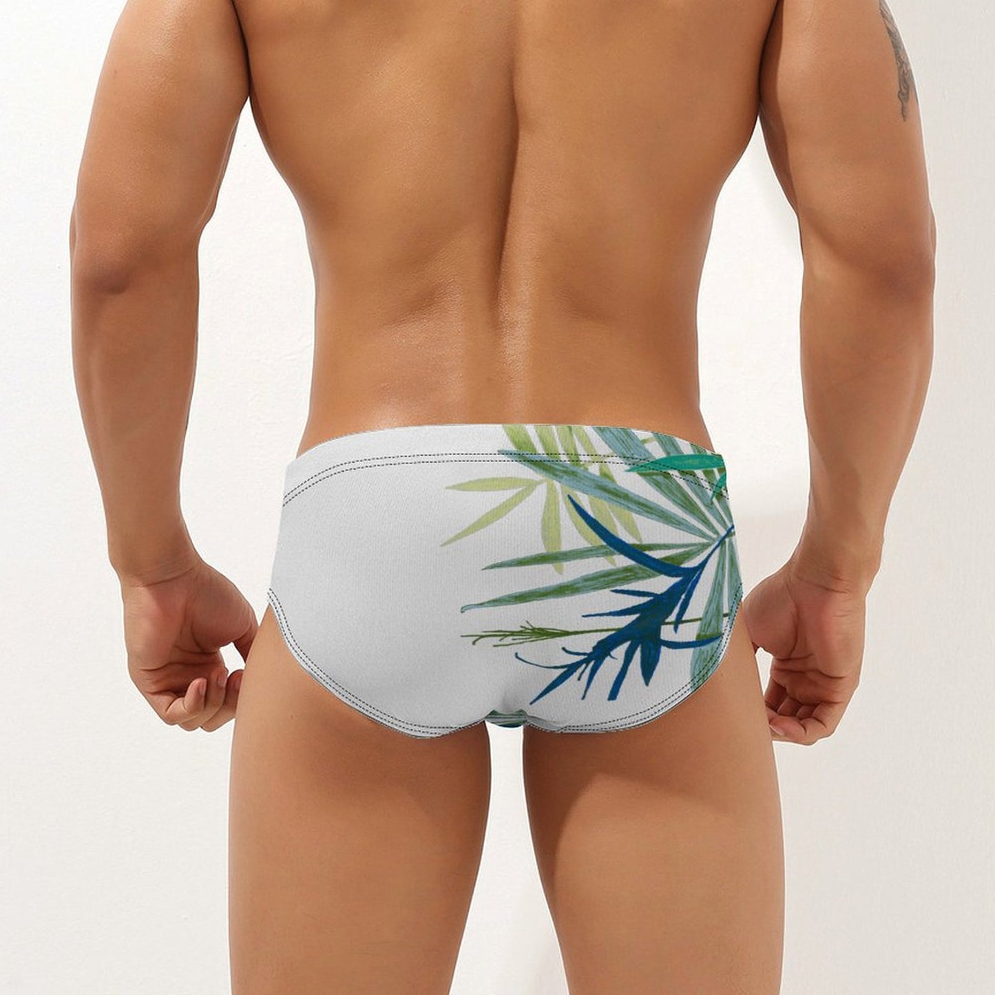 Tropical Breeze Palms - Men's Swim Briefs