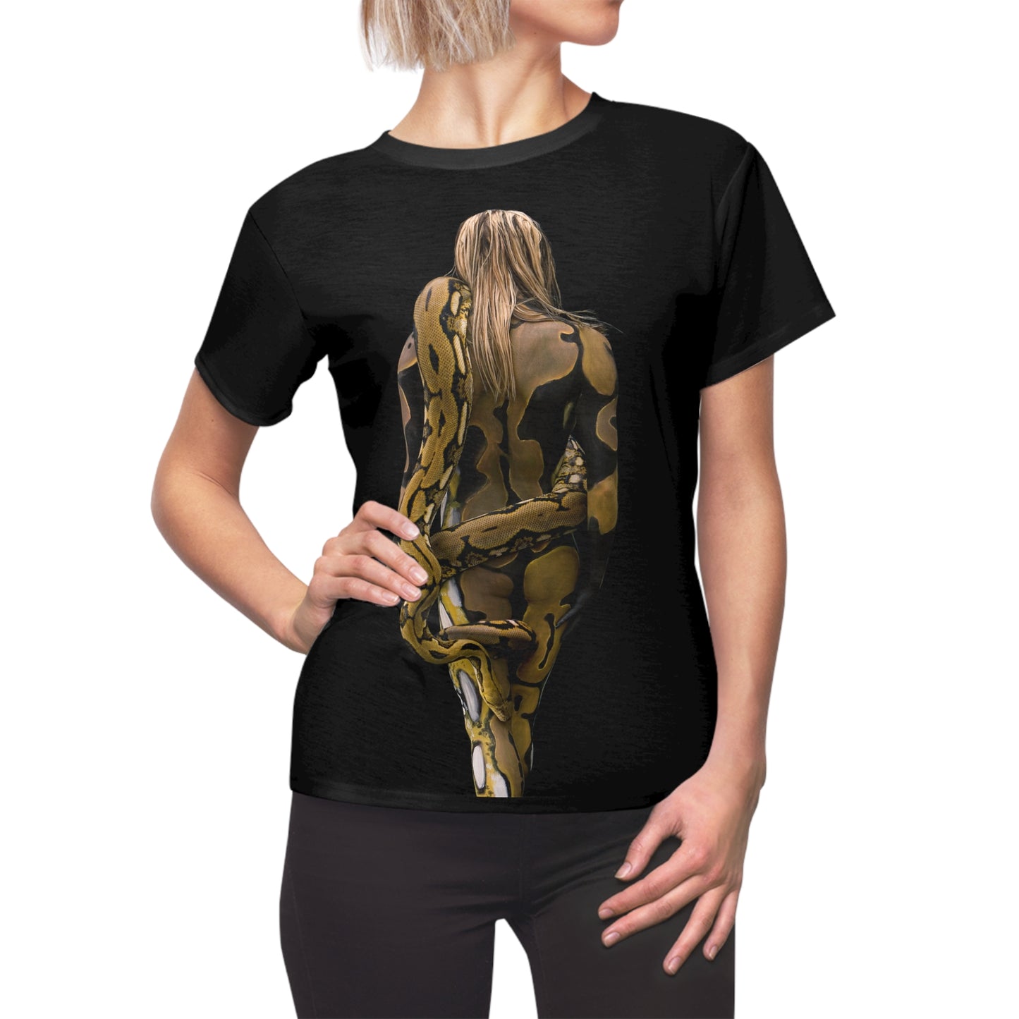 Reticulated Python lll - Women's Cut & Sew Tee