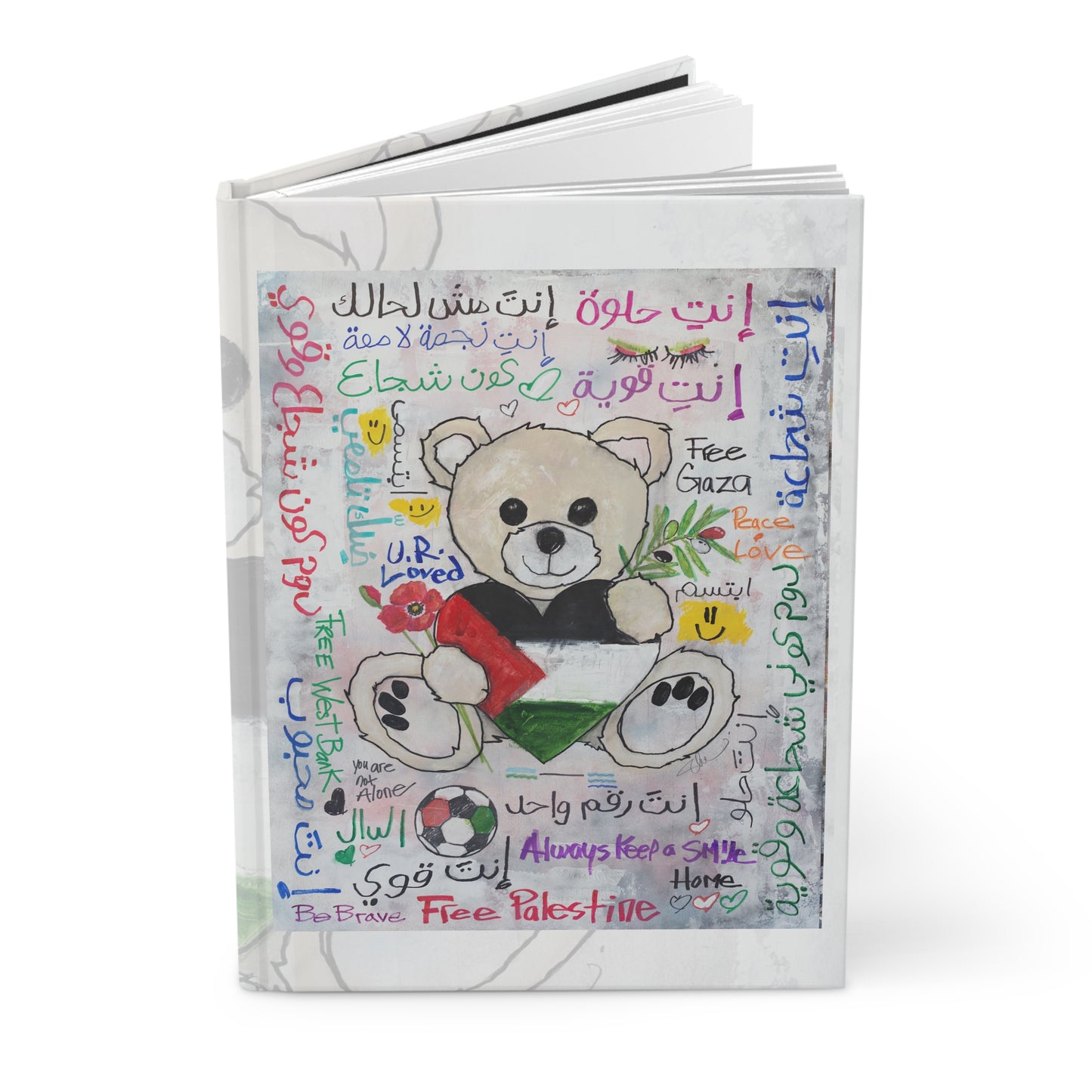 Teddy Bear Blond, Love for Palestine - Journal