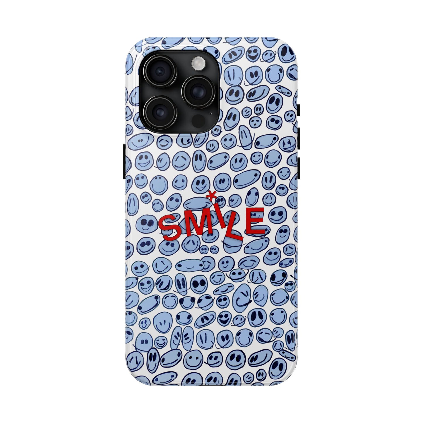 BLUE SMILE - Tough Phone Cases
