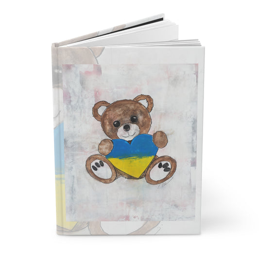 Teddy Bear Brown, Ukraine Heart - Journal