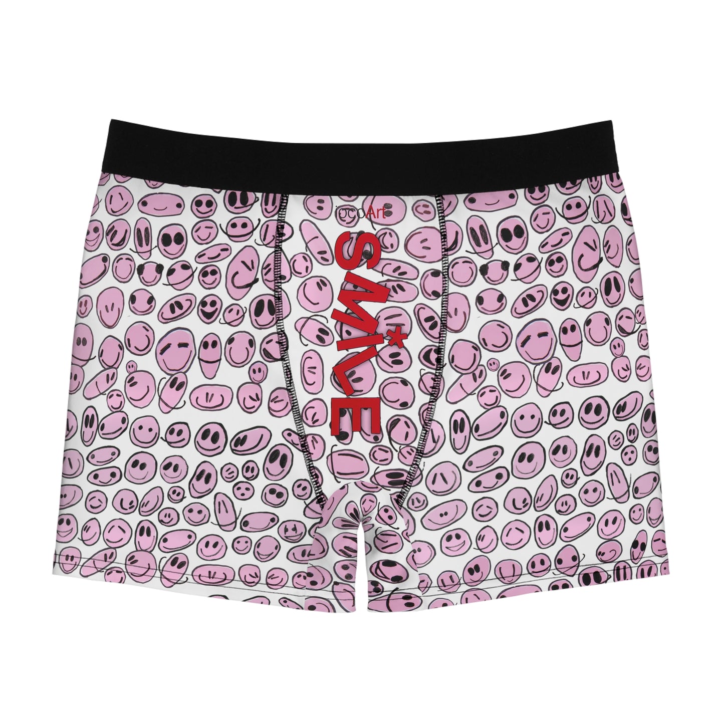 PINK SMILES - Men's Boxer Briefs