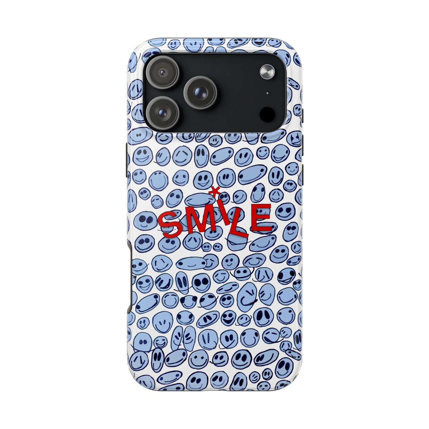 BLUE SMILE - Tough Phone Cases