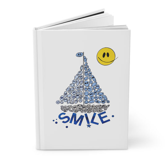 Boat Ride of SMILES - Hardcover Journal
