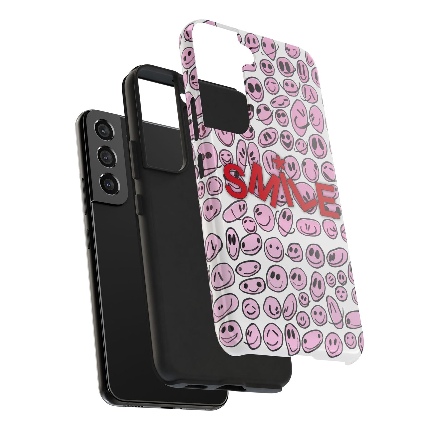 PINK SMILE - Tough Phone Cases