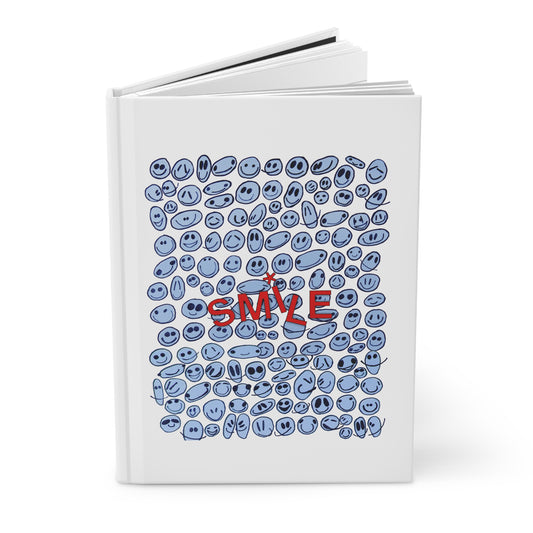 BLUE SMILES - Hardcover Journal