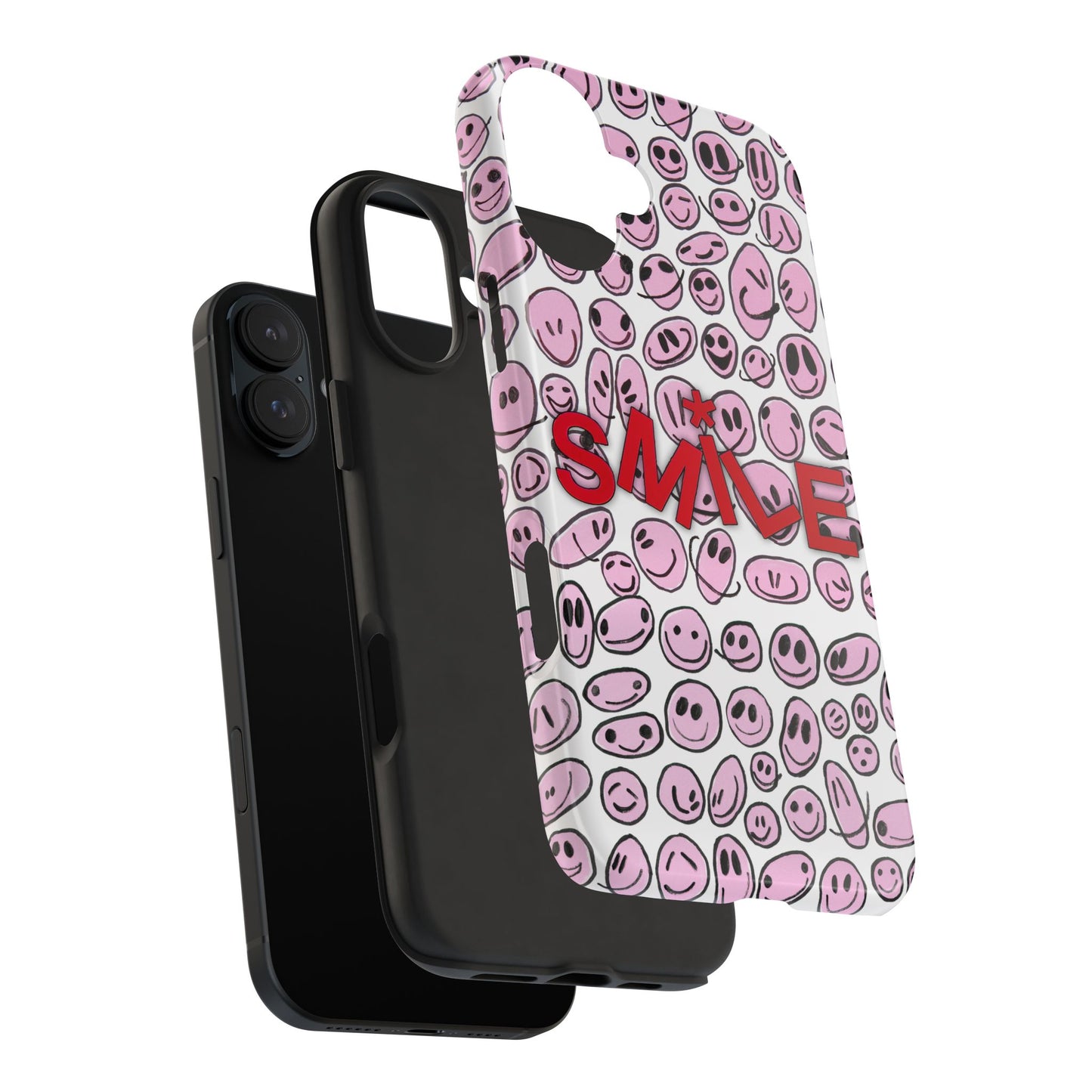 PINK SMILE - Tough Phone Cases