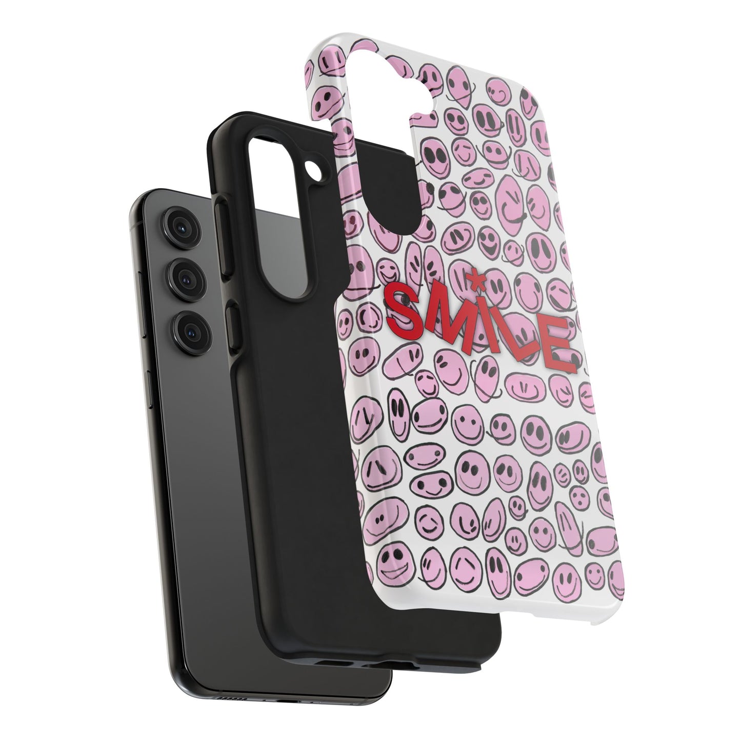 PINK SMILE - Tough Phone Cases