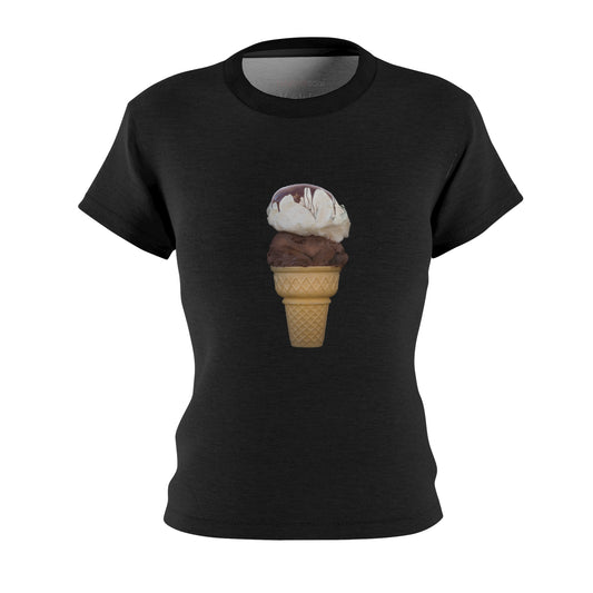 Chocolate Vanilla - Women's Cut & Sew Tee