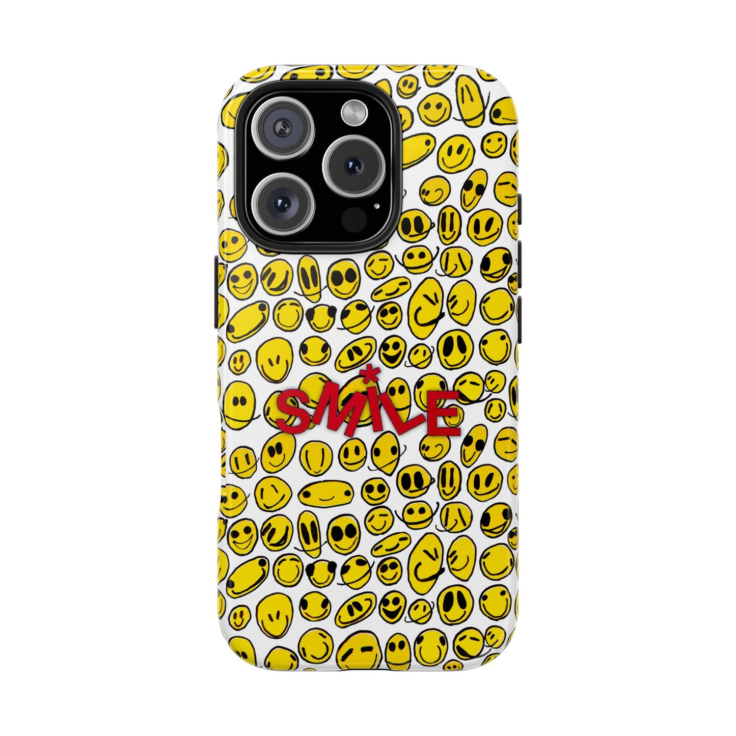 YELLOW SMILE - Tough Phone Cases