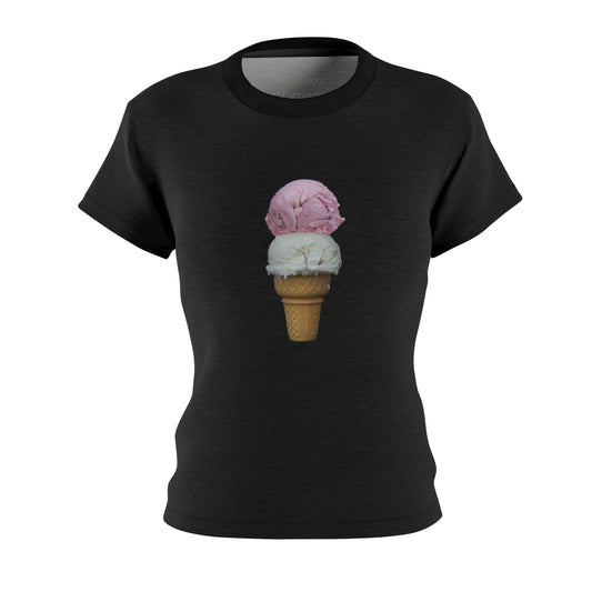 Strawberry Vanilla - Women's Cut & Sew Tee