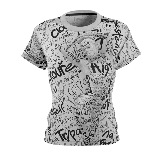 High Around the World, Female - Women's Cut & Sew Tee