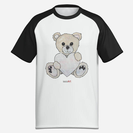 Teddy Bear Heart, Blonde (BSL) - Men's T-shirt