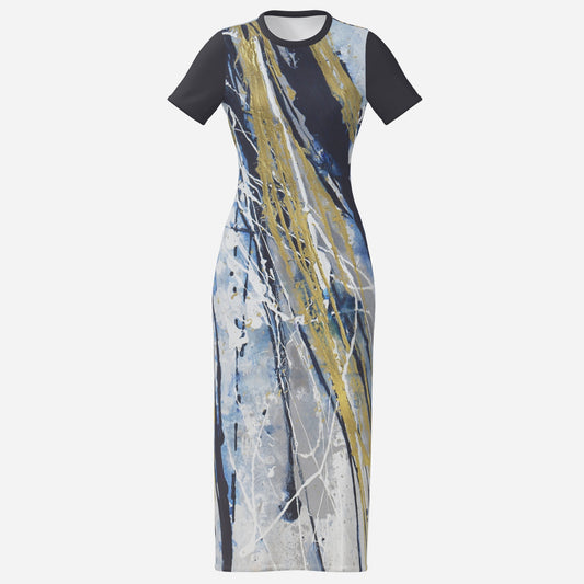 Oceanic Geyser - full length (SL) dress