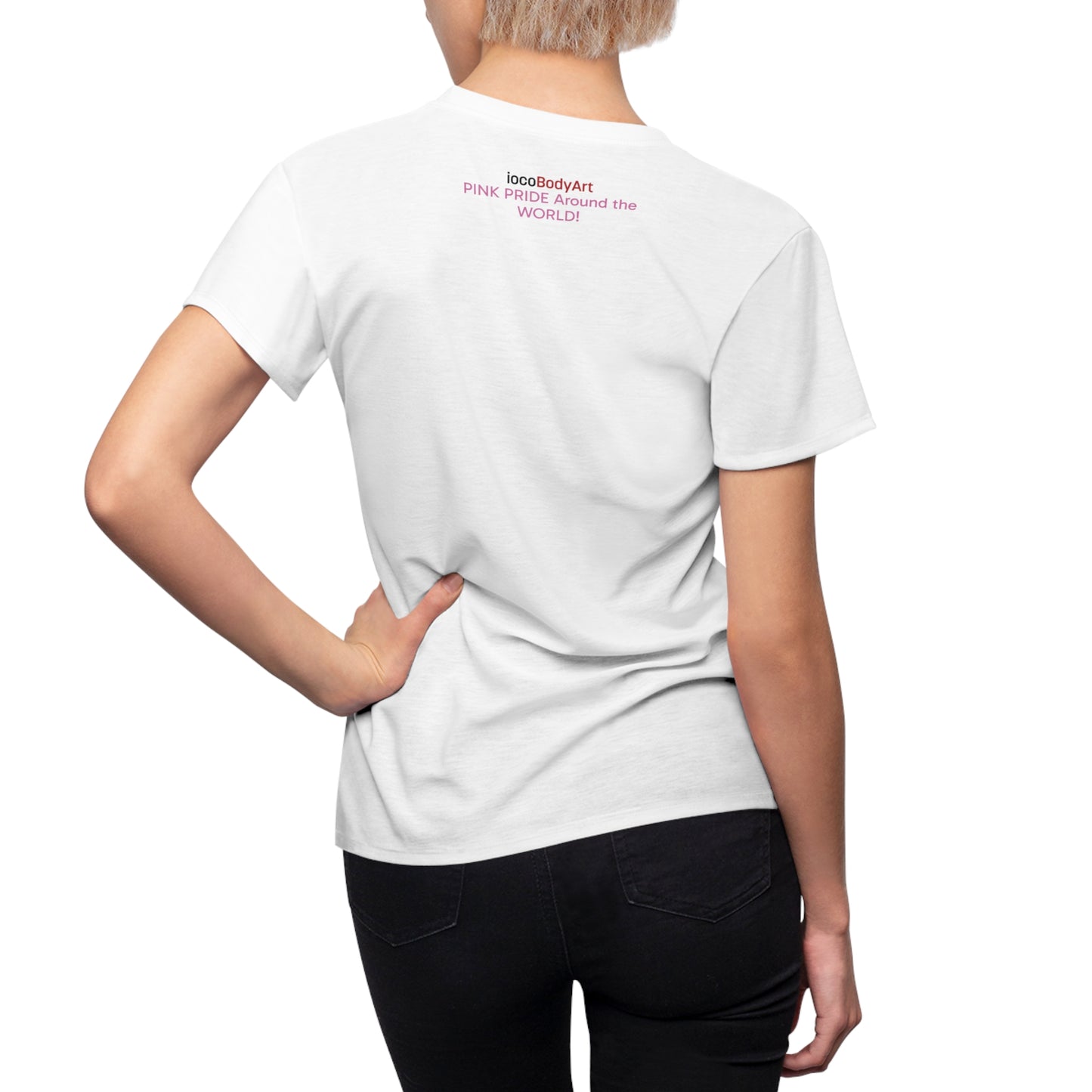 PINK PRIDE Around the WORLD - Women's Cut & Sew Tee