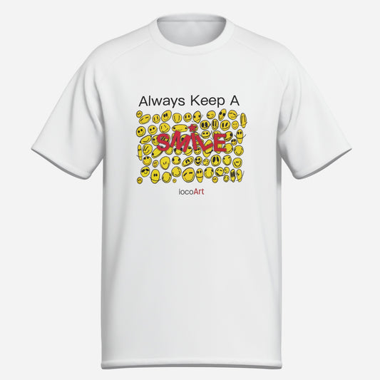 Always Keep A SMILE, YELLOW - Men's T-Shirt