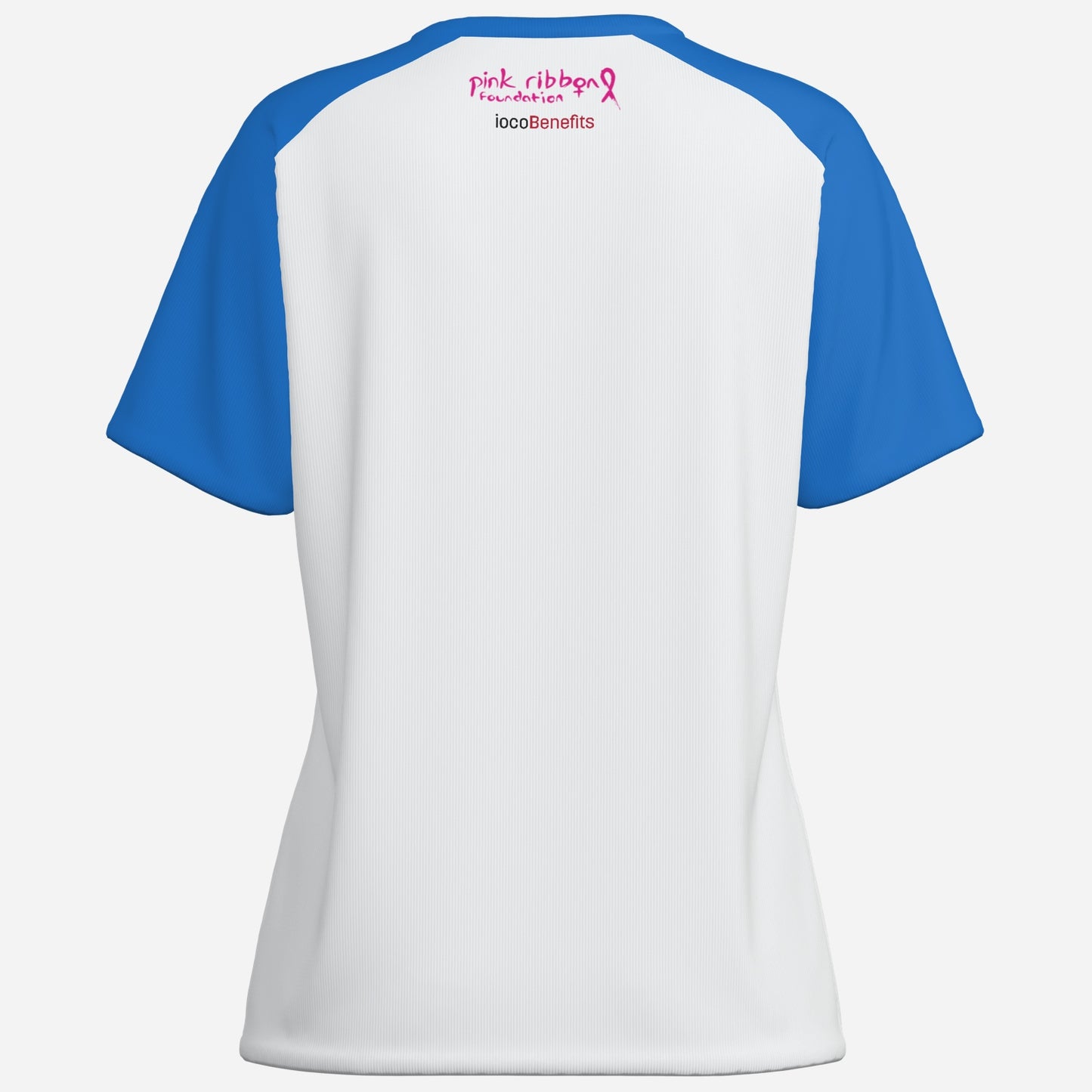 PINK Union Jack-(BluSL)-Women's Cotton T-Shirt