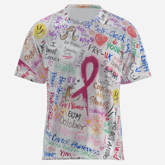 PRF-Breast Cancer Awareness-Men's O Neck T-Shirt