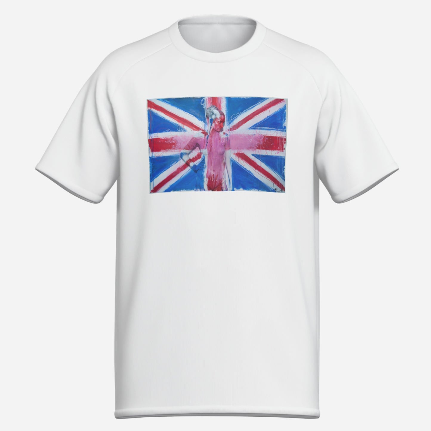 PINK Union Jack-Men's T-shirt