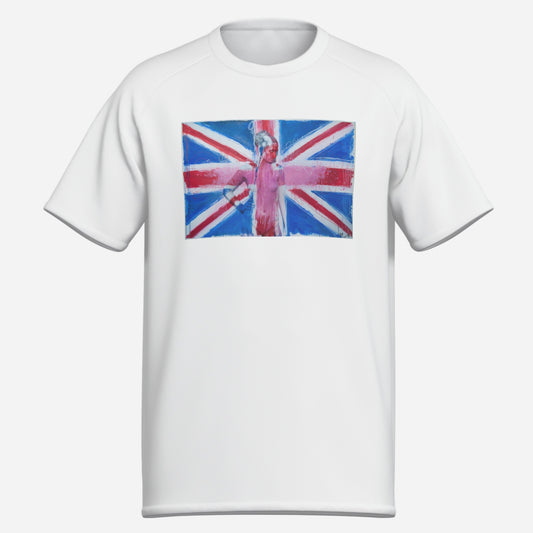 PINK Union Jack-Men's T-shirt