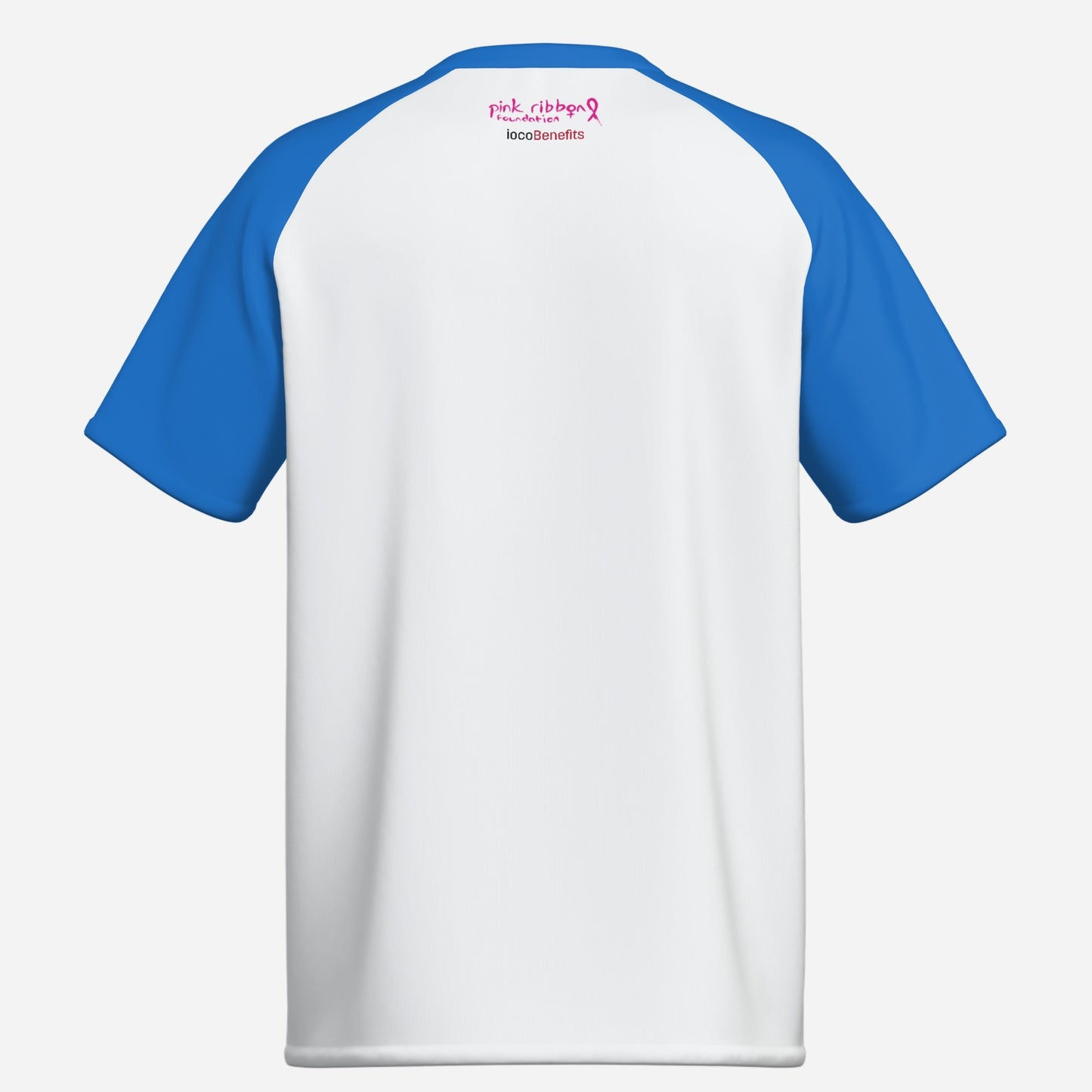 PINK Union Jack-(BluSL)-Men's T-shirt