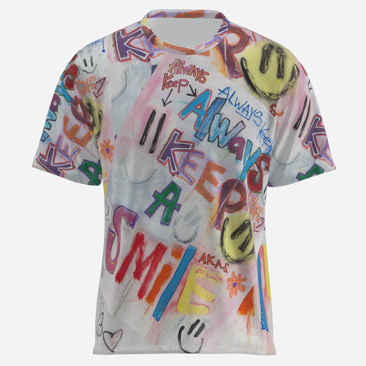 Always Keep A SMILE - Men's  O Neck T-Shirt