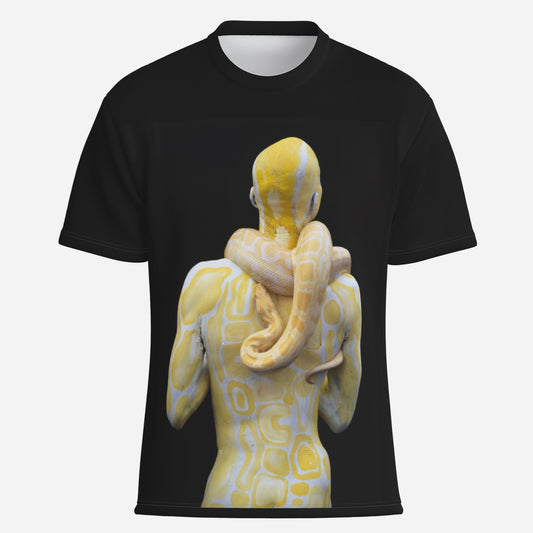 Albino Burmese Python - Men's O Neck T-Shirt