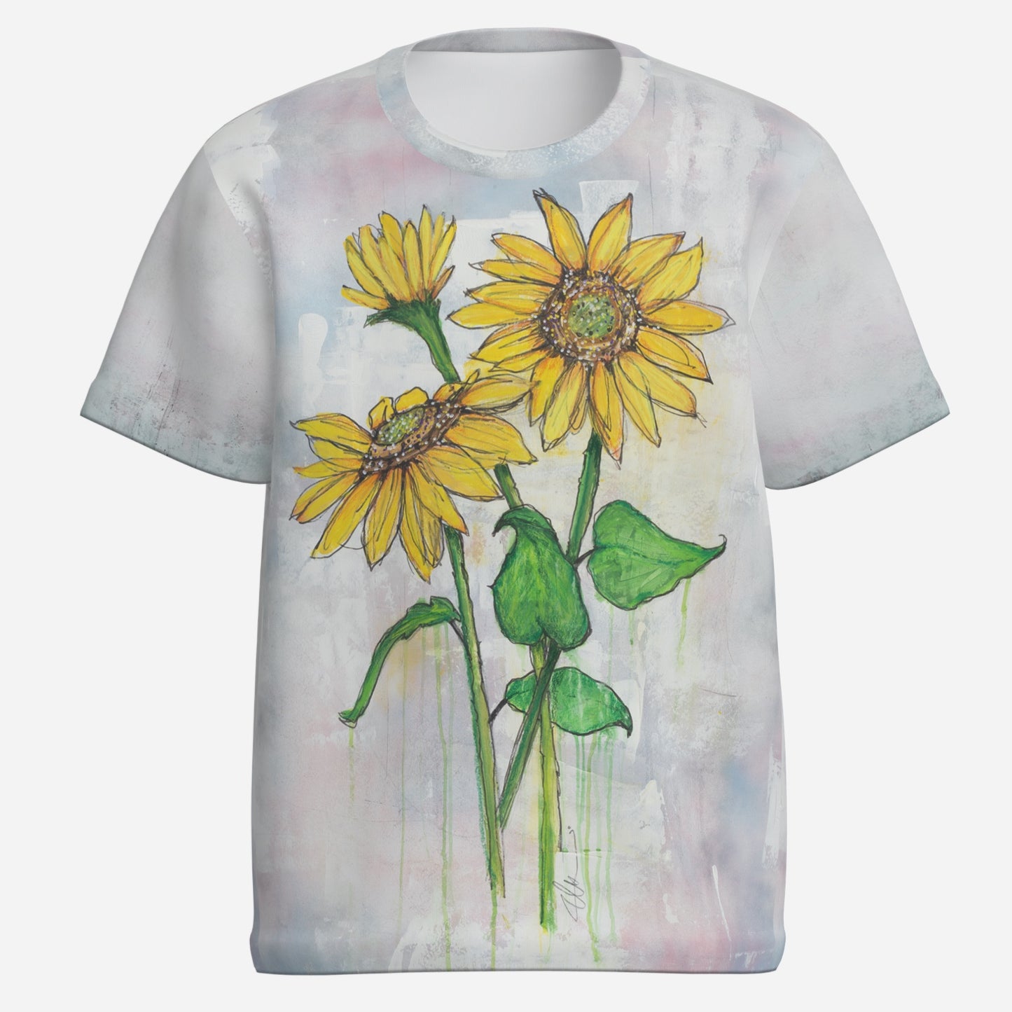 Sunflowers of Ukraine - Kid's O Neck T-Shirt