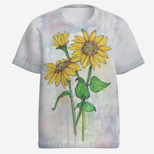 Sunflowers of Ukraine - Kid's O Neck T-Shirt