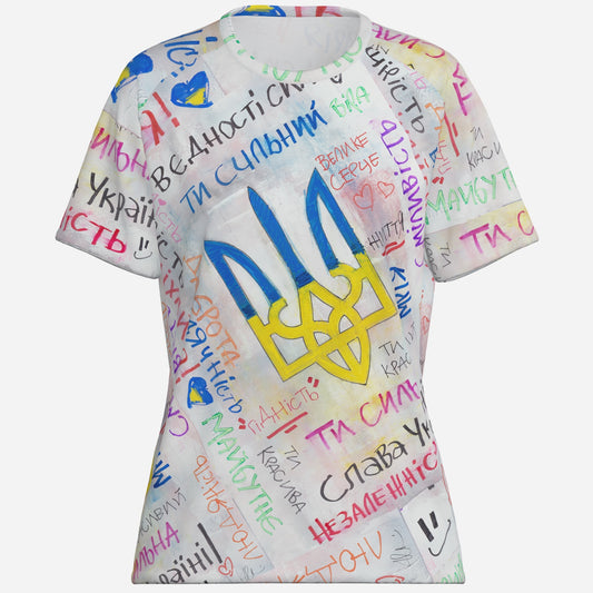 Tryzub - Women's Cotton T-Shirt