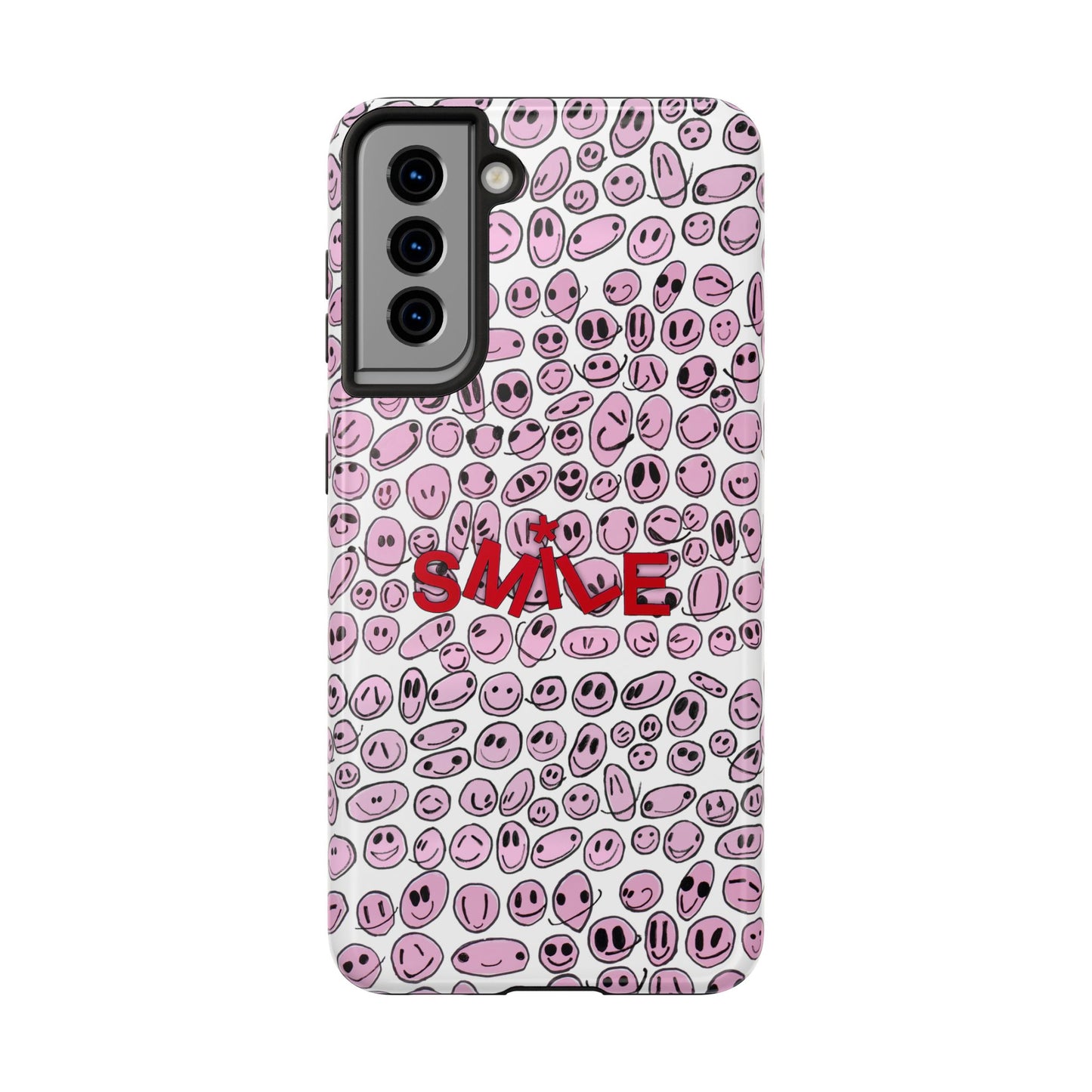 PINK SMILE - Tough Phone Cases