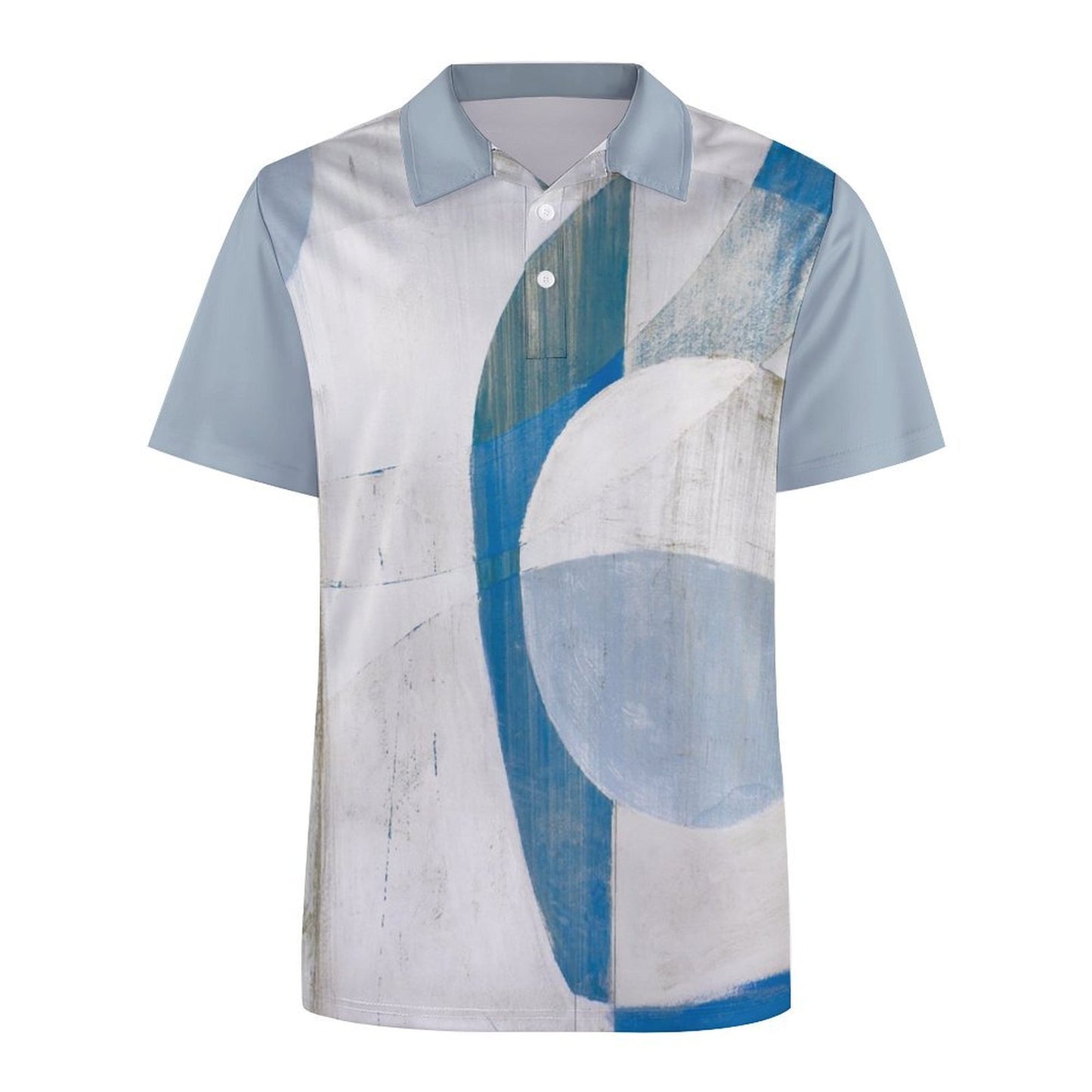 Caribbean Inlays, (LBSL)-Men's Polo Shirt