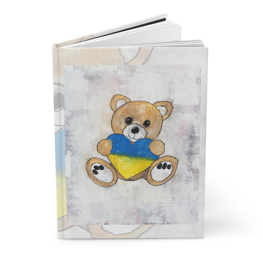 Teddy Bear Golden, Ukraine Heart - Journal