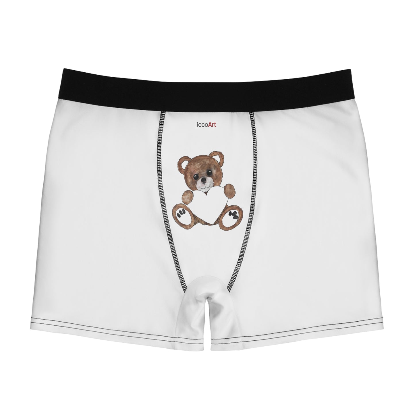 Teddy Bear, Brown - Men's Boxer Briefs