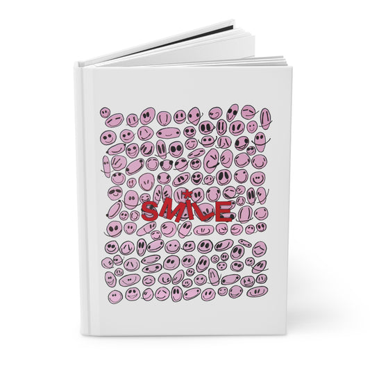 PINK SMILES - Hardcover Journal