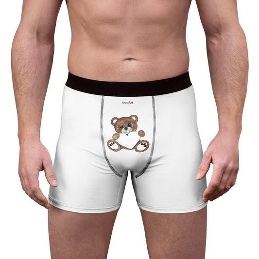 Teddy Bear, Brown - Men's Boxer Briefs