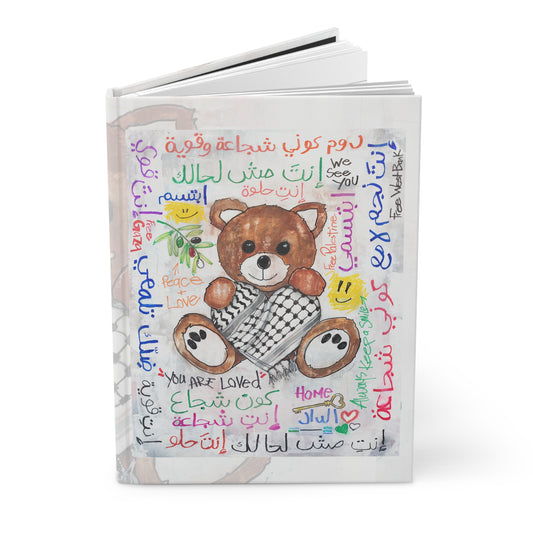 Teddy Bear Red, Keffiyeh of Palestine - Journal