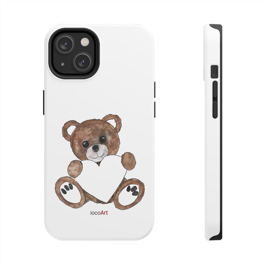 Teddy Bear, Brown - Tough Phone Cases